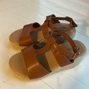 LUCKY BRAND girls wedges size 13